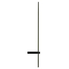Modern Black Waterproof LED Linear Wall Light