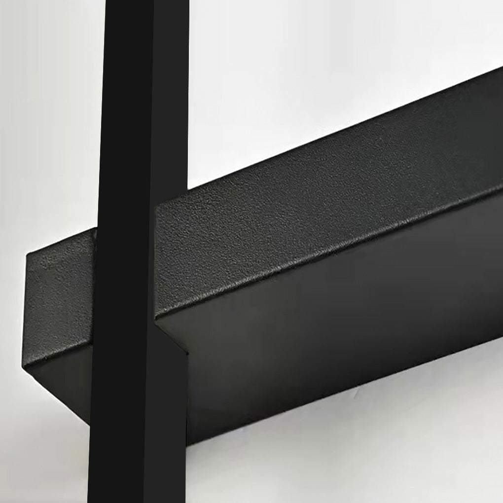 Modern Waterproof Black Linear LED Wall Light