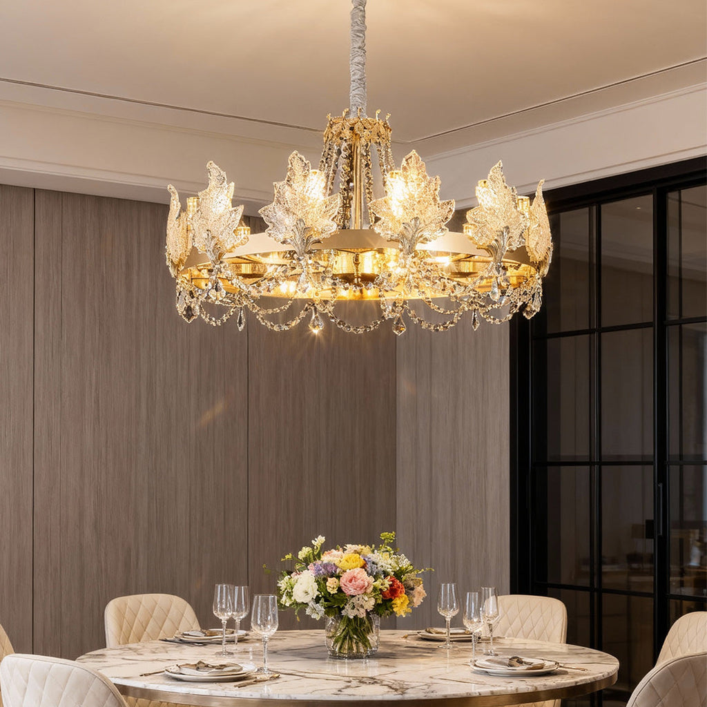 Luxury Crystal French Chandelier Ceiling Light