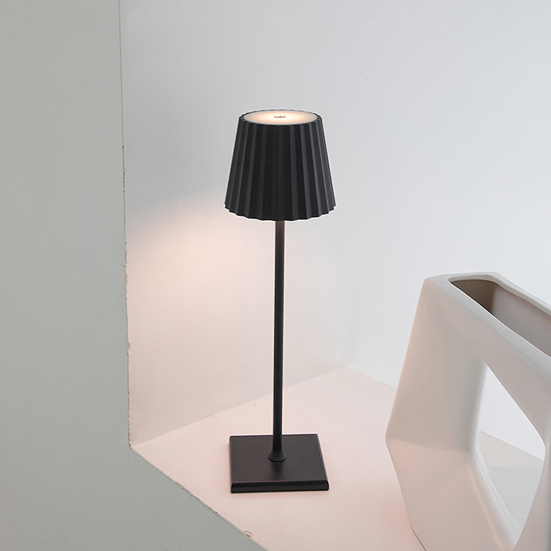 Rechargeable Touch-Controlled Cordless Metal Table Lamp