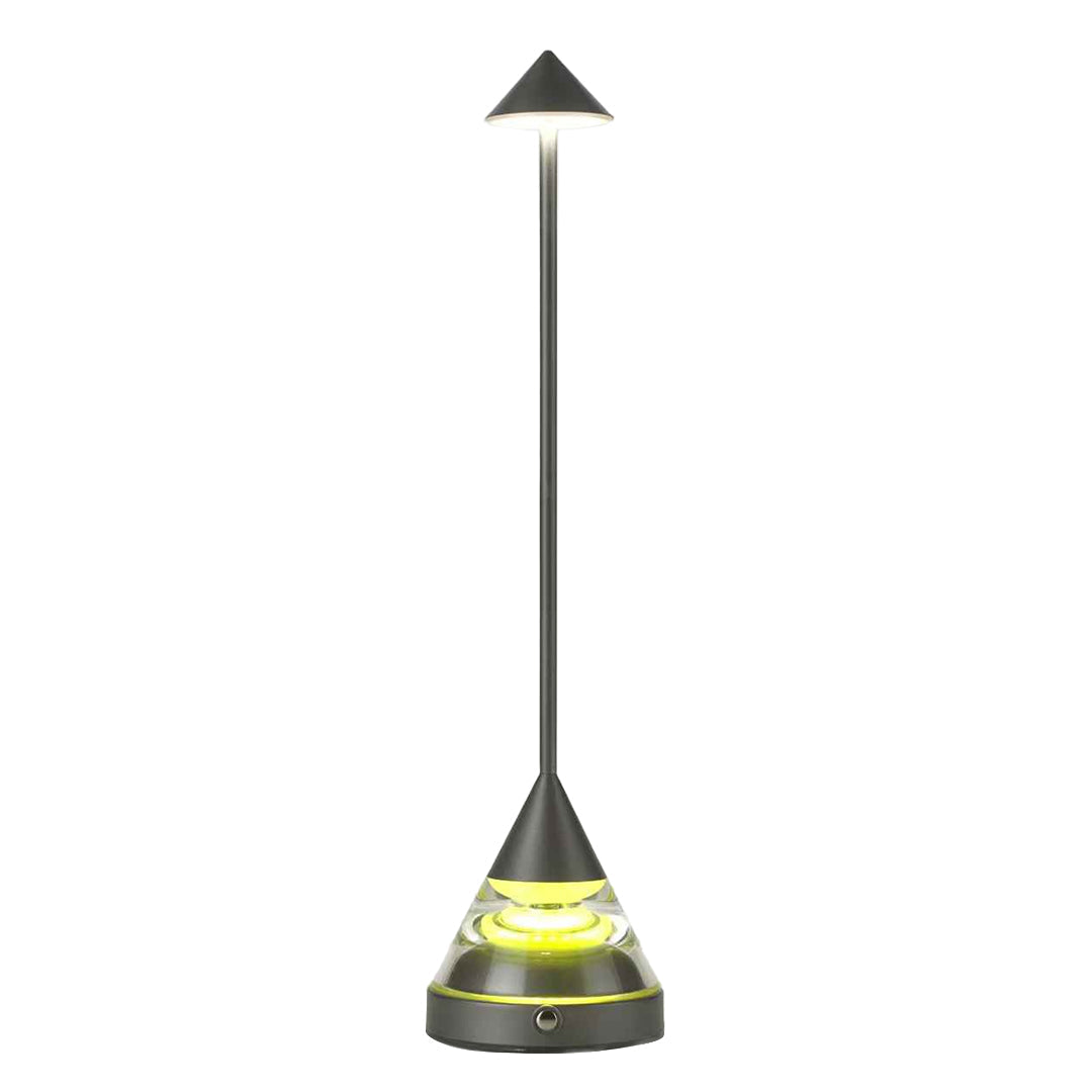 Modern Aluminum and Iron Accent Table Lamp