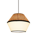Japanese-Style Pendant Fabric Ceiling Light Shade