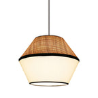Japanese-Style Pendant Fabric Ceiling Light Shade