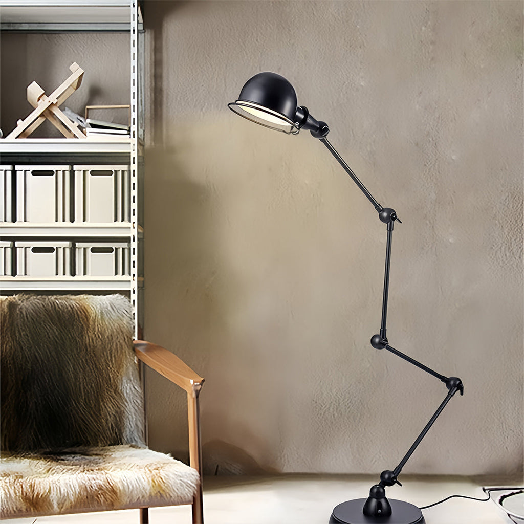 Industrial Standing Floor Lamp for Living Room Reading