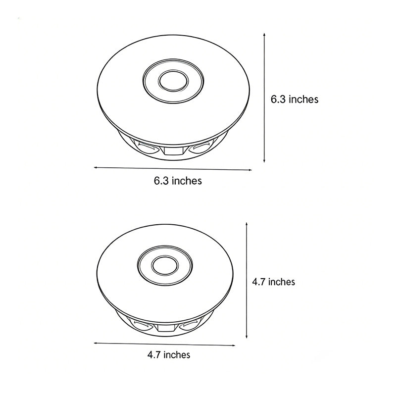 Modern Round Waterproof Sunflower LED Wall Light