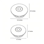 Modern Round Waterproof Sunflower LED Wall Light