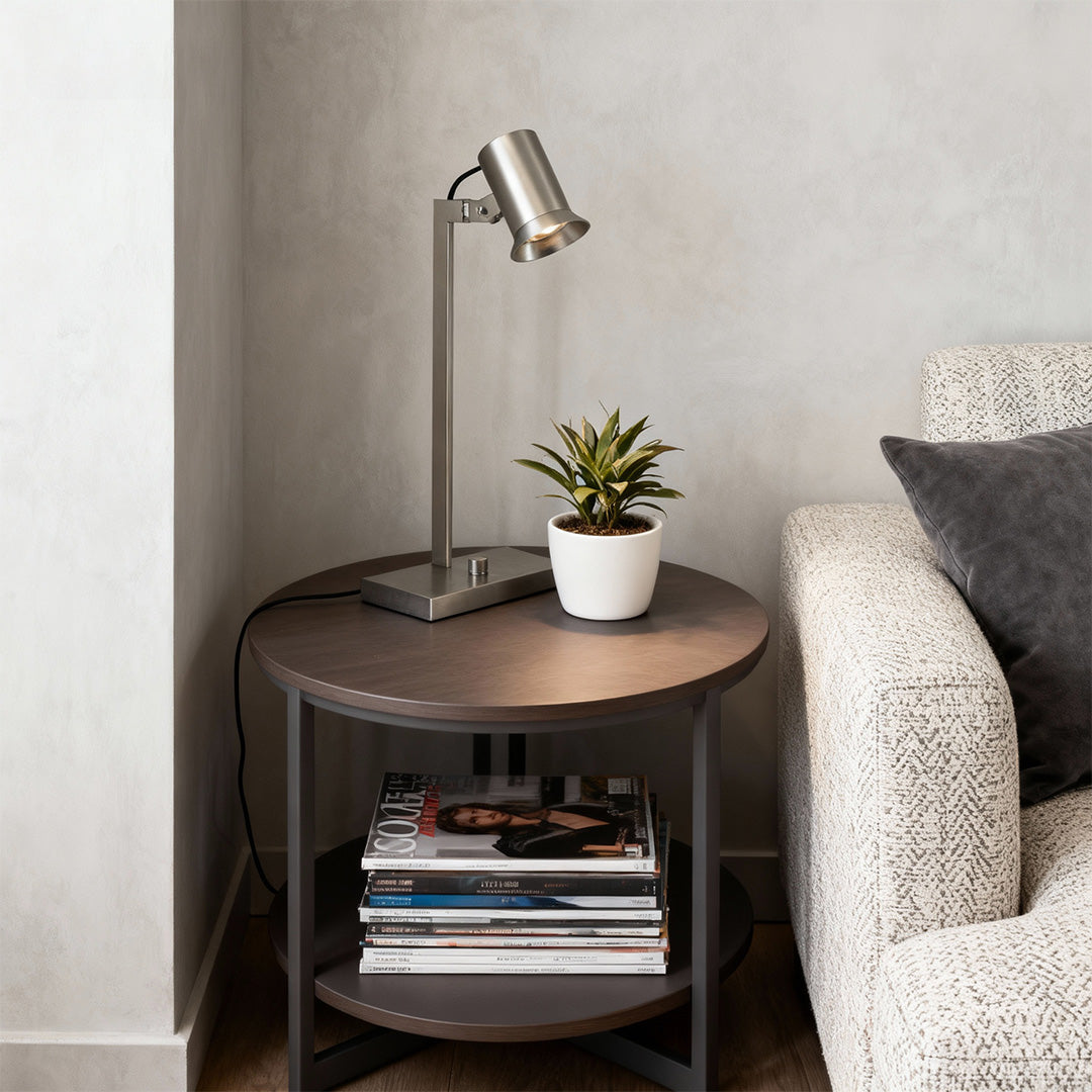 Premium Italian-Style Swing Arm Desk Lamp - Metal Long Design