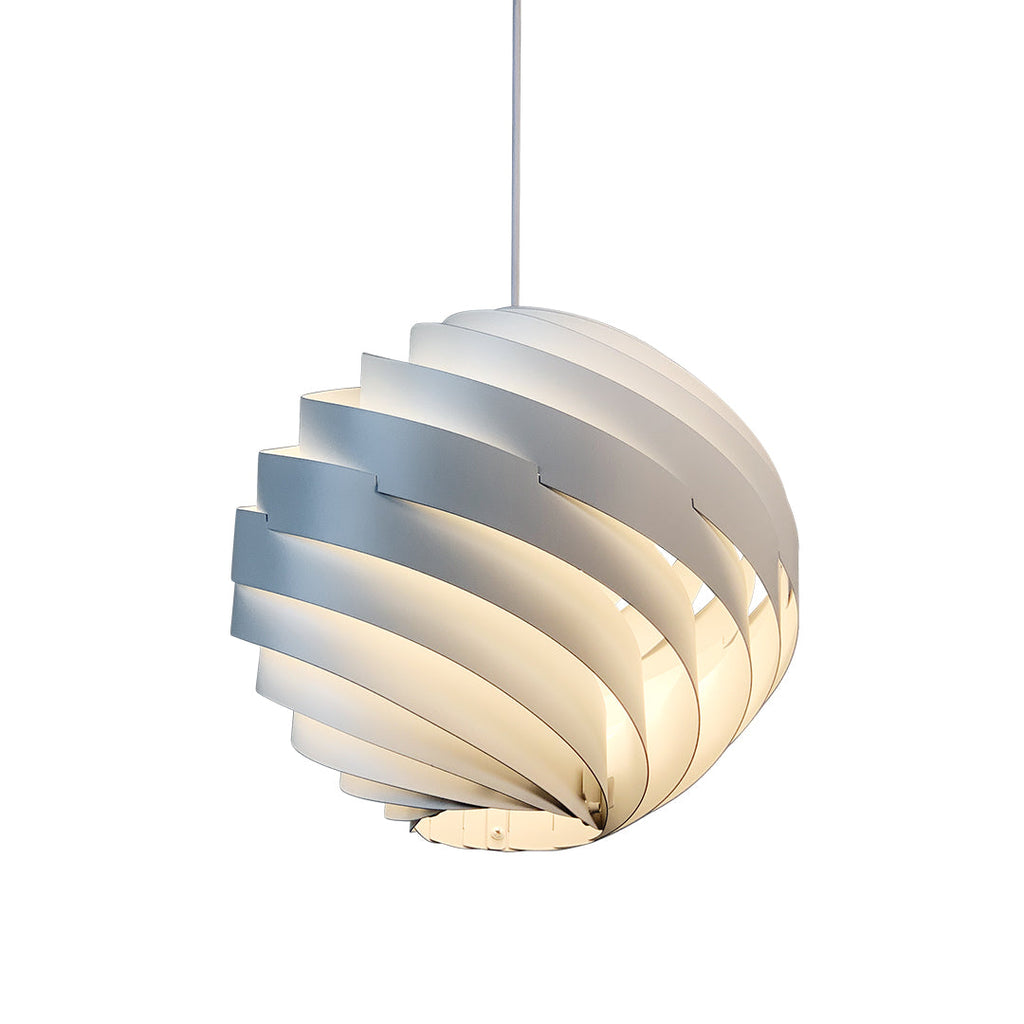 Nordic Swirl Pendant Light - Artistic Turbine Ceiling Fixture