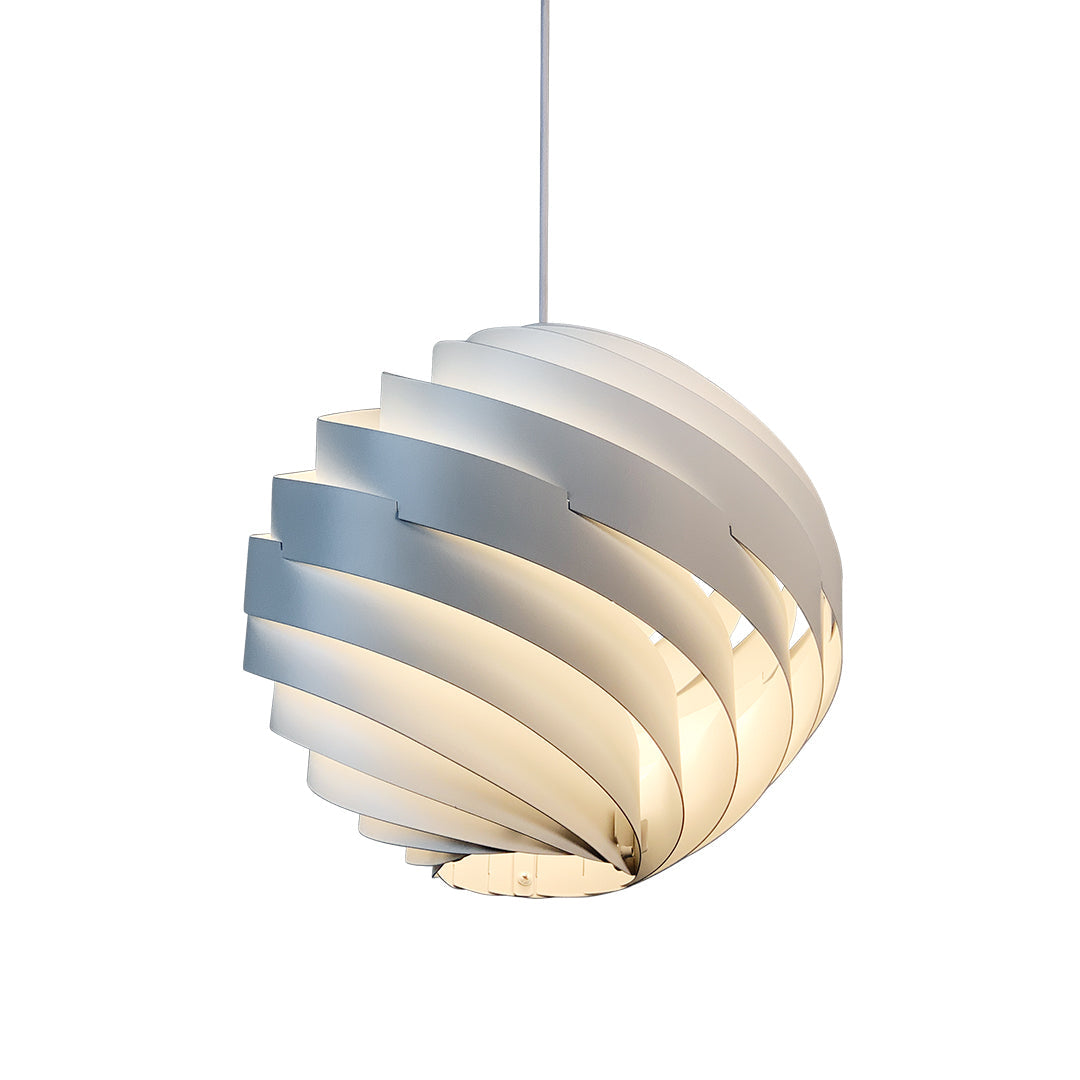Nordic Swirl Pendant Light - Artistic Turbine Ceiling Fixture