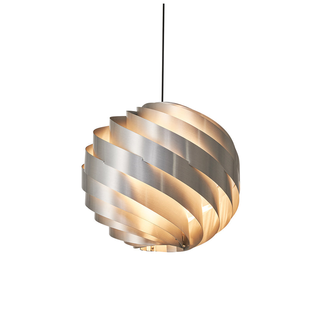 Nordic Swirl Pendant Light - Artistic Turbine Ceiling Fixture