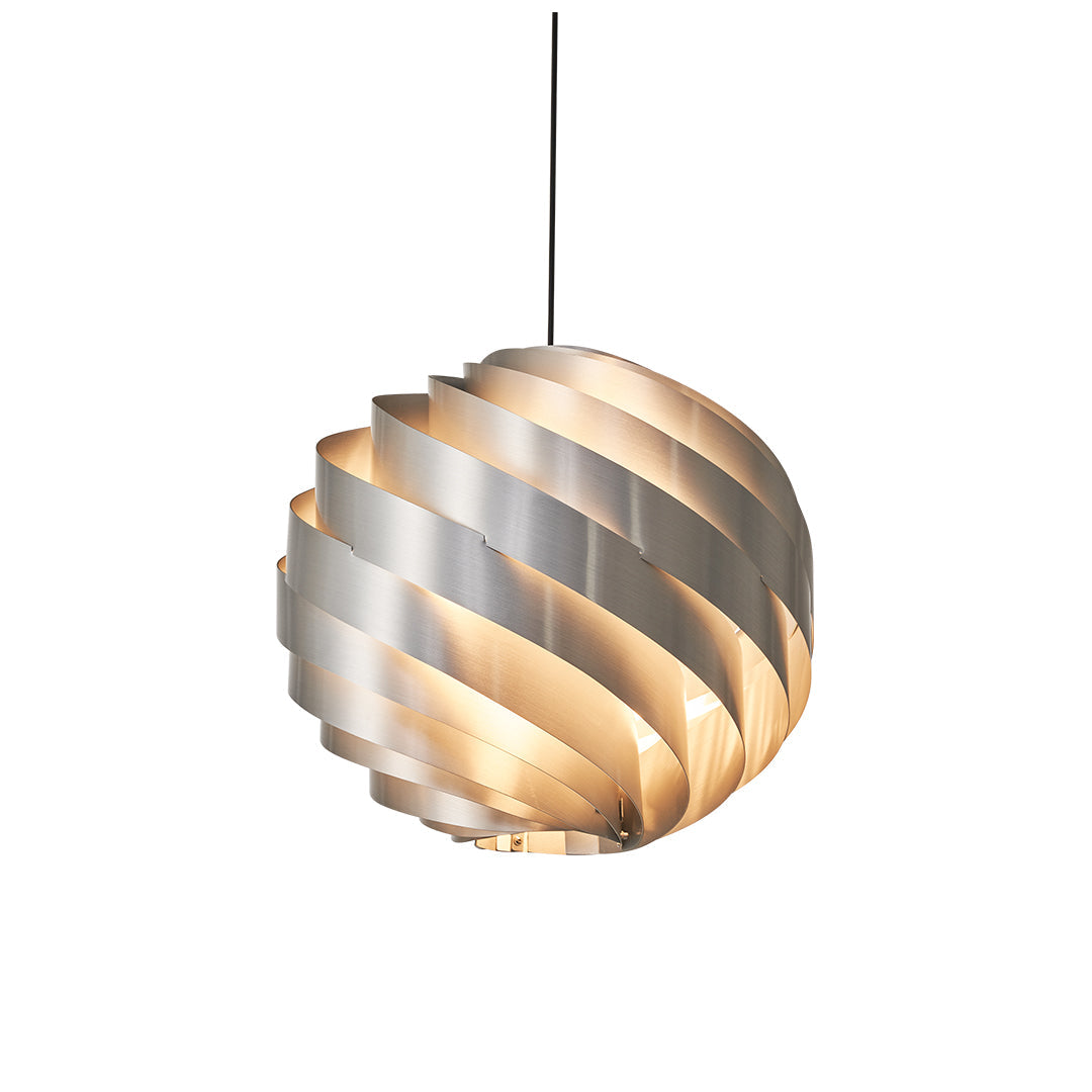 Nordic Swirl Pendant Light - Artistic Turbine Ceiling Fixture
