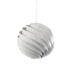 Nordic Swirl Pendant Light - Artistic Turbine Ceiling Fixture