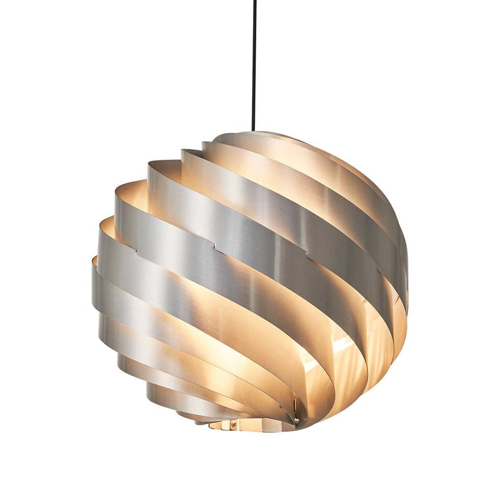 Nordic Swirl Pendant Light - Artistic Turbine Ceiling Fixture
