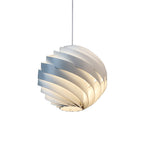 Nordic Swirl Pendant Light - Artistic Turbine Ceiling Fixture