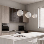 Nordic Swirl Pendant Light - Artistic Turbine Ceiling Fixture
