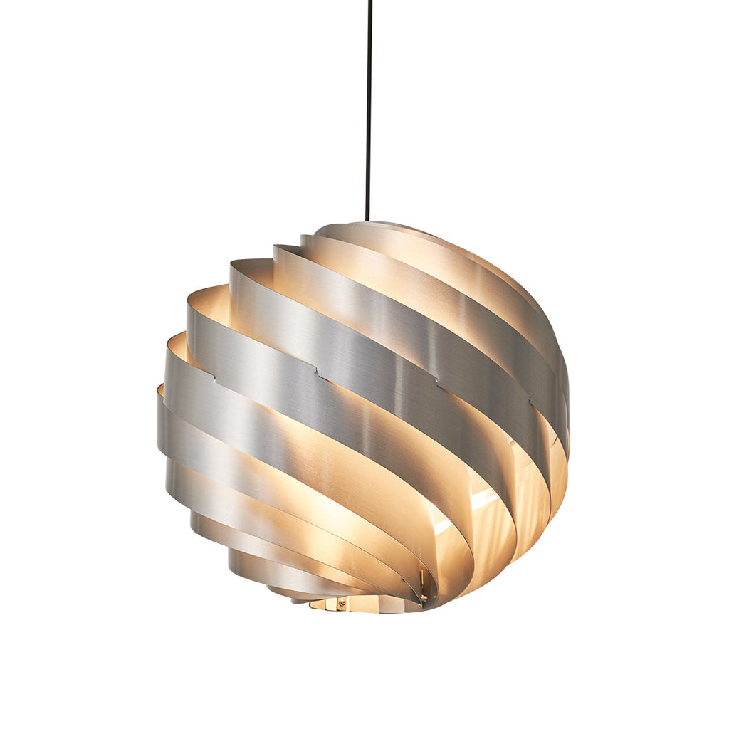Nordic Swirl Pendant Light - Artistic Turbine Ceiling Fixture