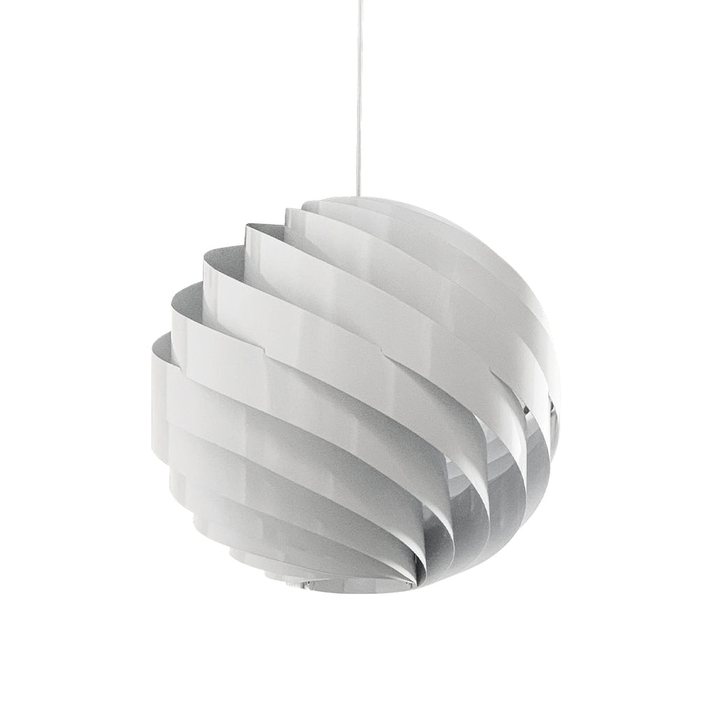 Nordic Swirl Pendant Light - Artistic Turbine Ceiling Fixture
