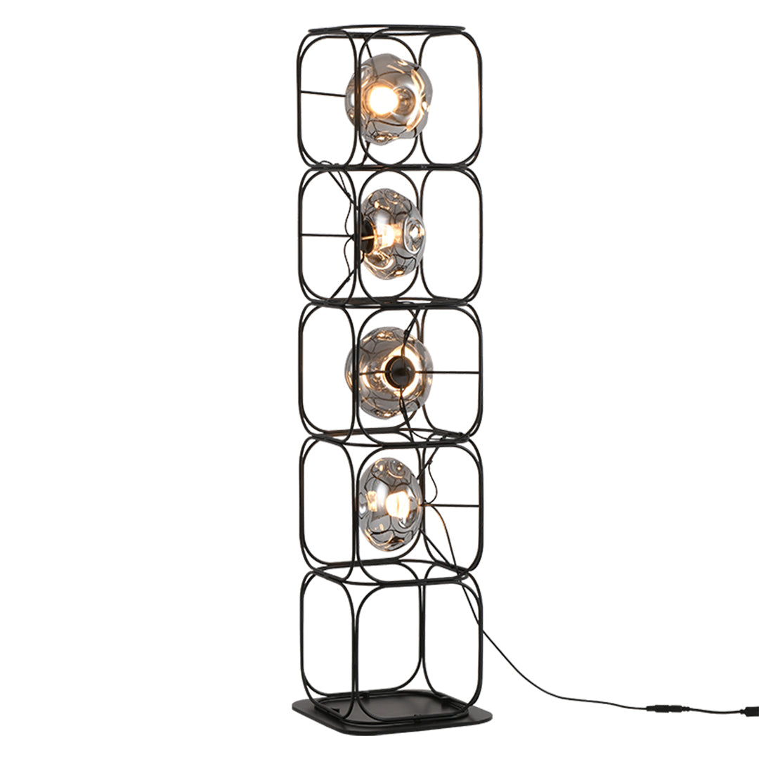 Stackable LED Eye-Care Cube Table Lamp