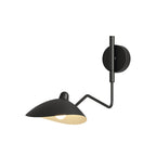 Contemporary Industrial Swing Arm Wall Lamp - Full Spectrum Lighting