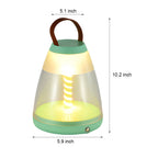 Premium Portable Battery-Powered Outdoor Spiral LED Table Lamp