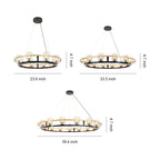 Premium Copper Ceiling Chandelier - Modern Luxury Lighting
