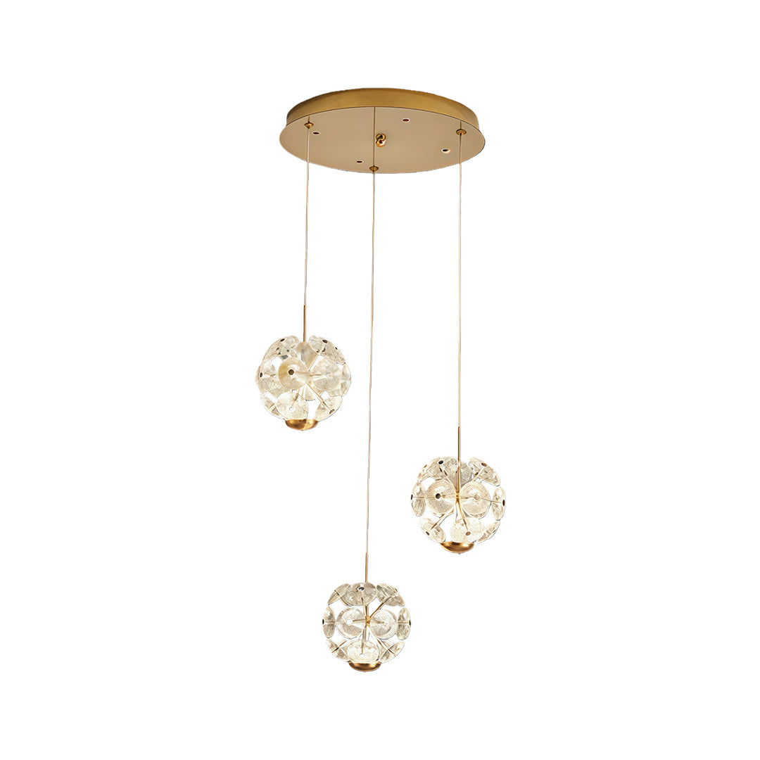 Modern Crystal Chandelier for High Ceilings