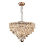 Luxury European Style Large Chandelier with Crystals - Elegant Ceiling Light