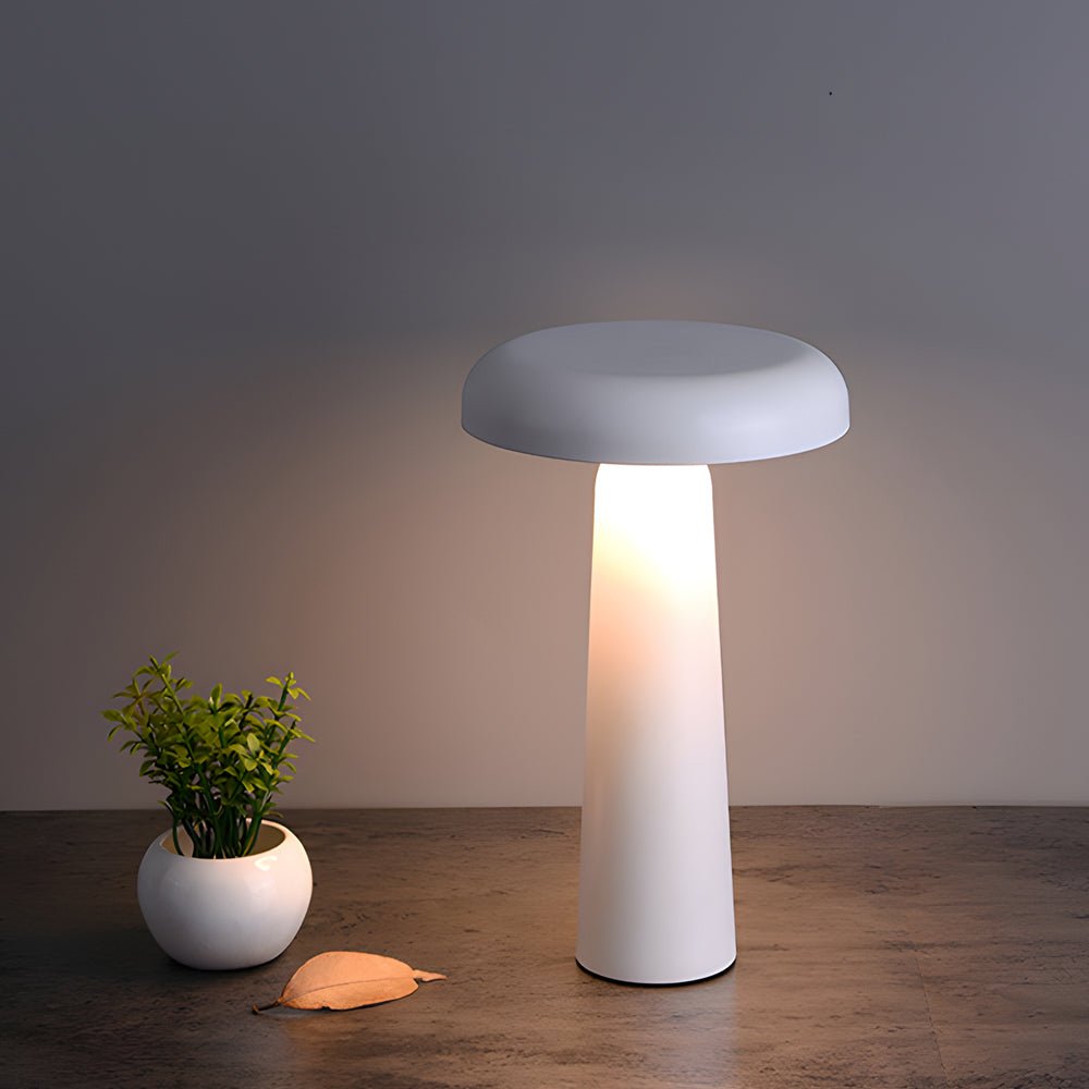 Modern Mushroom Table Lamp - USB Rechargeable