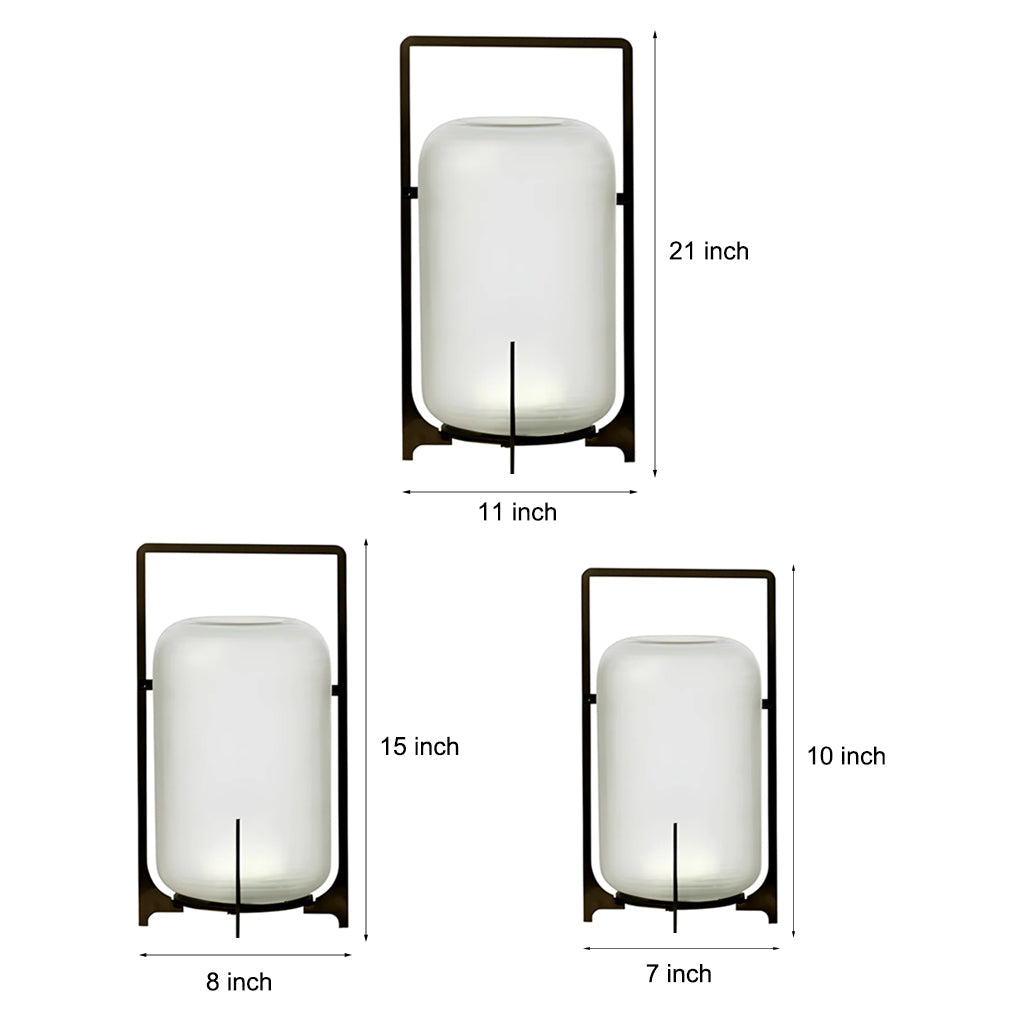 Premium Waterproof LED Outdoor Lantern with Modern Handle