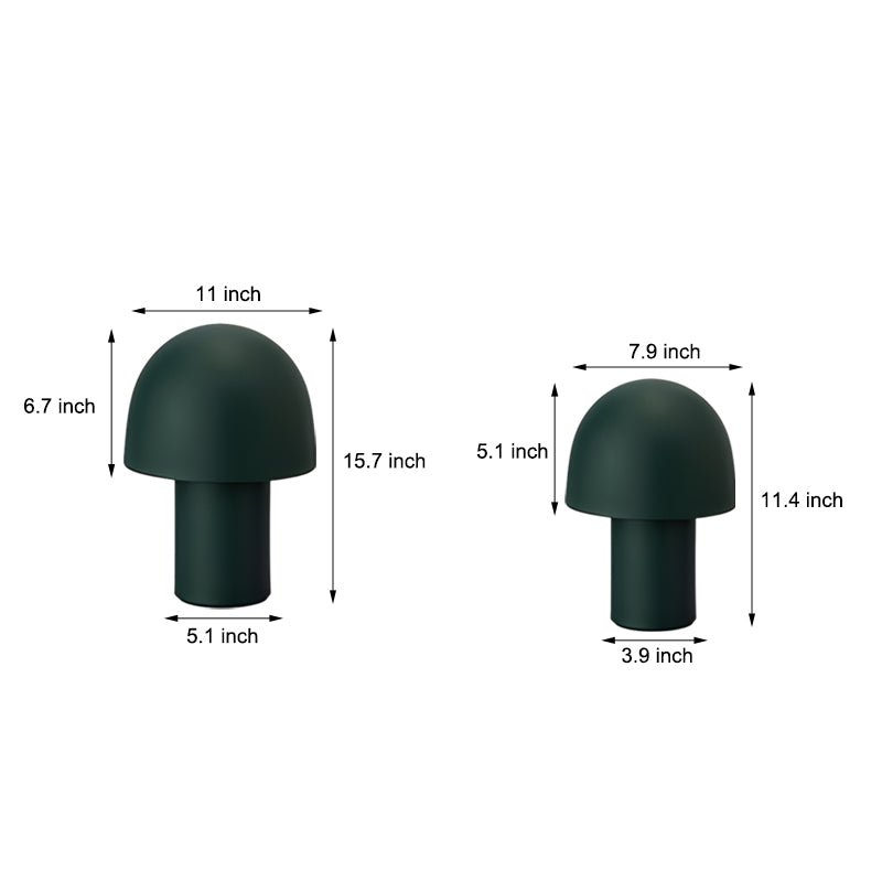 Frosted Dome Touch-Control Ambient Table Lamp