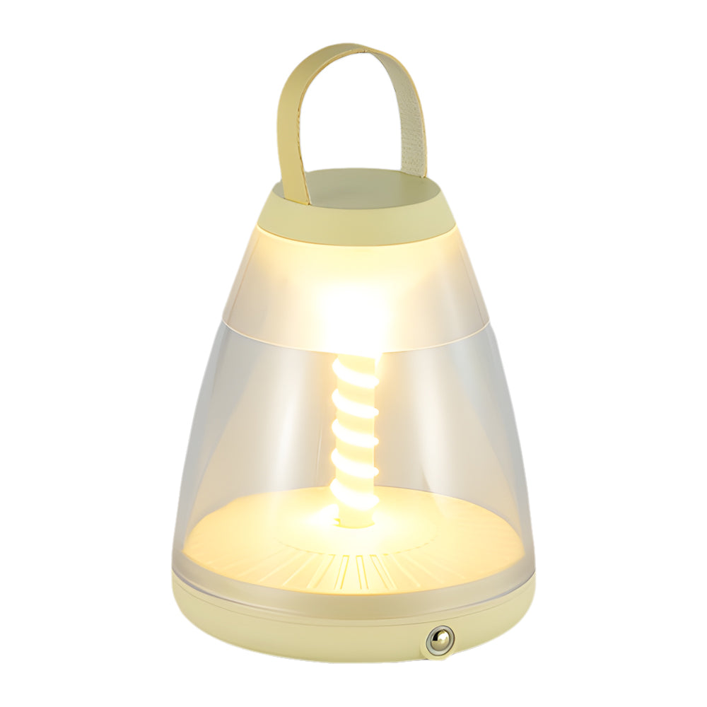 Premium Portable Battery-Powered Outdoor Spiral LED Table Lamp