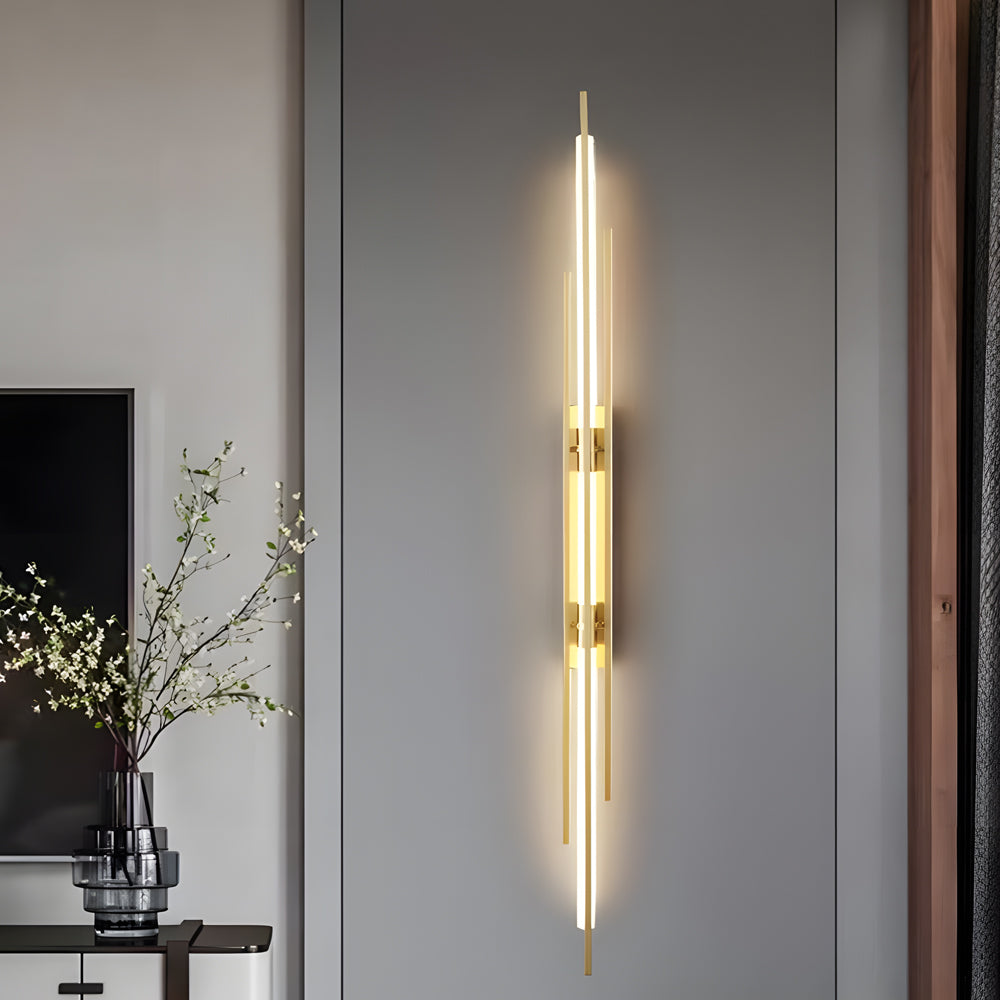 Modern LED Tube Sconce - Acrylic Wall Light