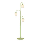 French Three-Light Arc Tulip Floor Lamp