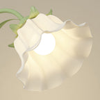 French Three-Light Arc Tulip Floor Lamp