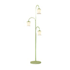 French Three-Light Arc Tulip Floor Lamp