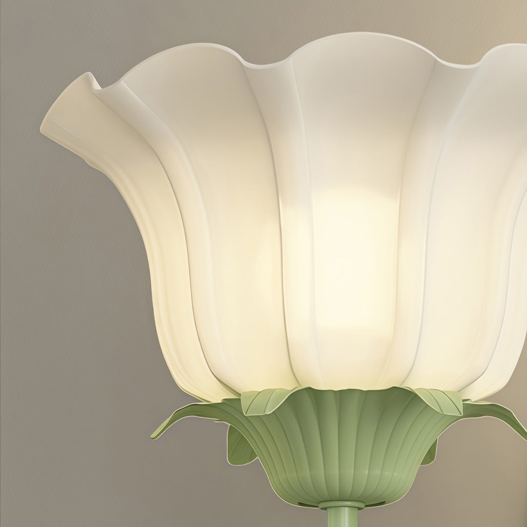 French Three-Light Arc Tulip Floor Lamp
