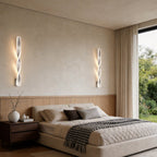 Spiral Twisted LED Wall Light - Modern Home Decor Accent