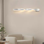 Spiral Twisted LED Wall Light - Modern Home Decor Accent