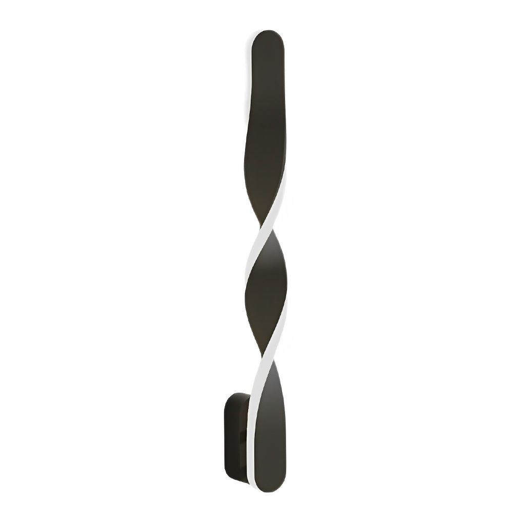 Spiral Twisted LED Wall Light - Modern Home Decor Accent