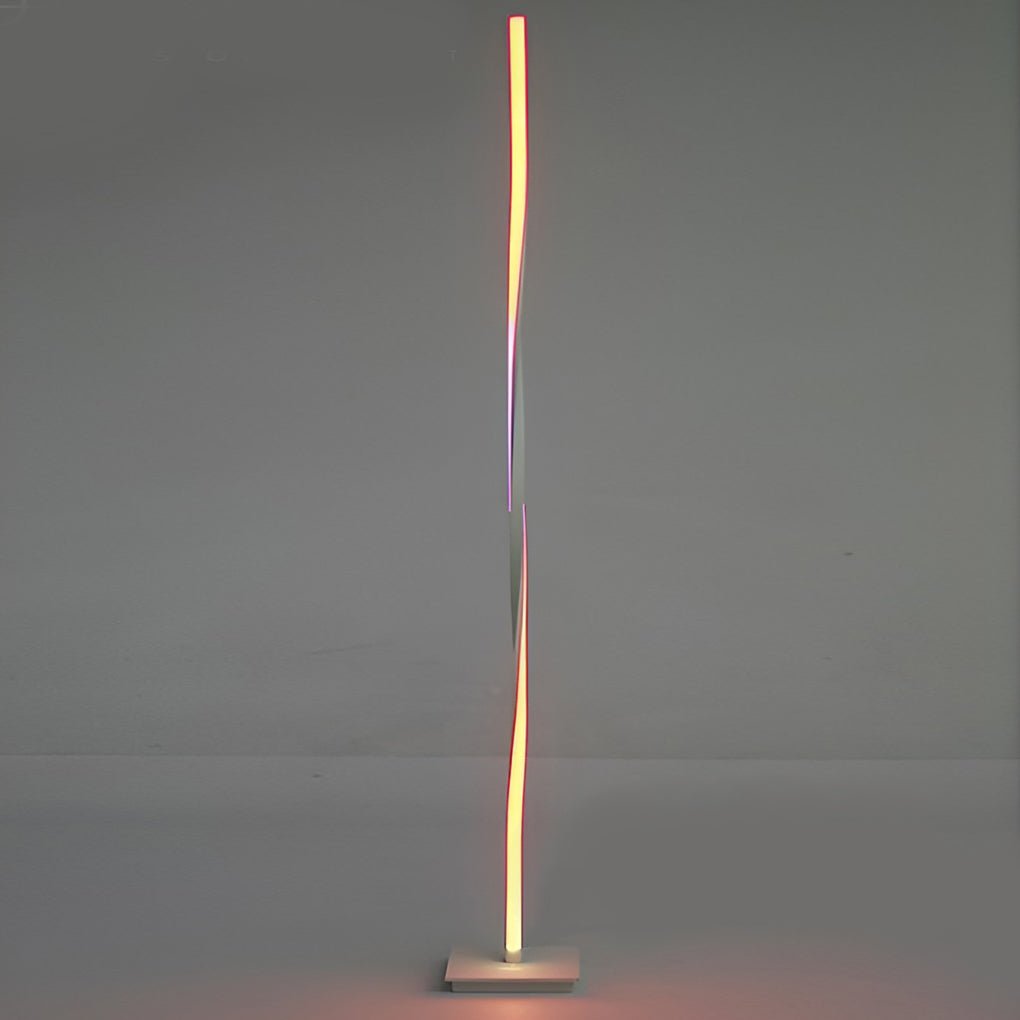 49-Inch LED Curved Floor Lamp