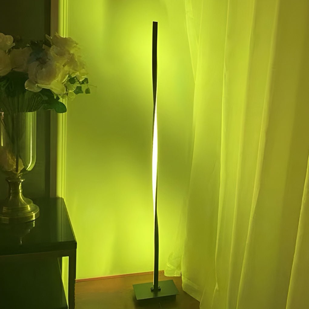 49-Inch LED Curved Floor Lamp