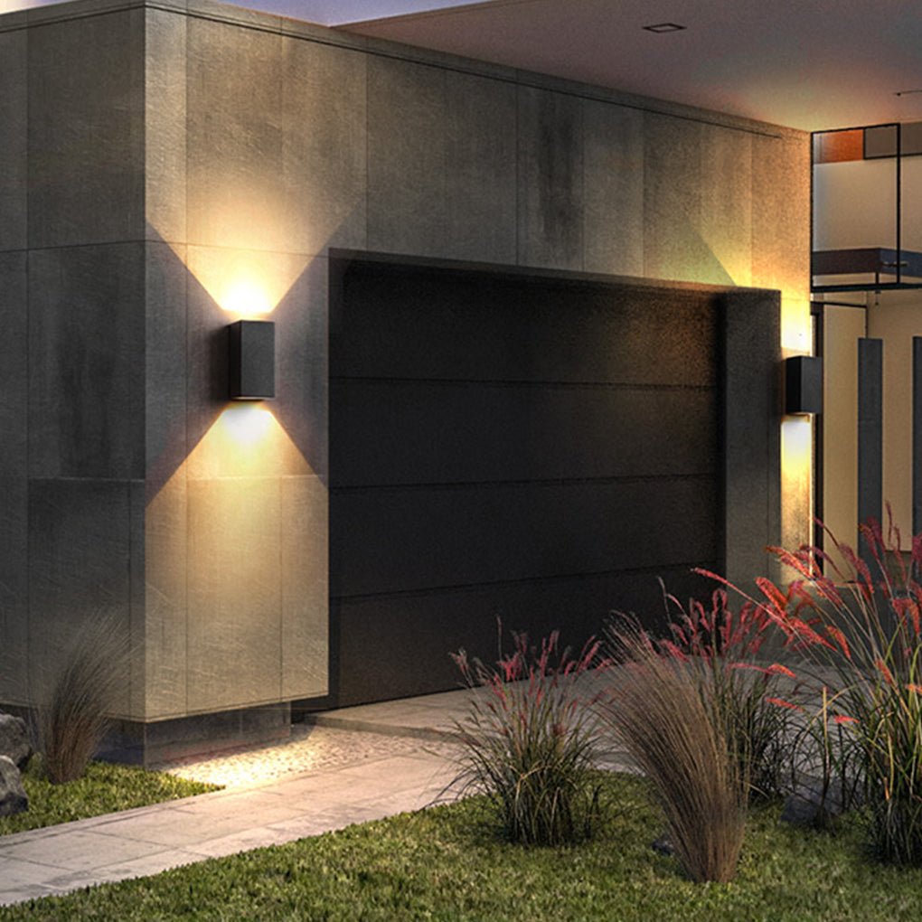 Premium Waterproof LED Wall Lights for Outdoor Courtyards