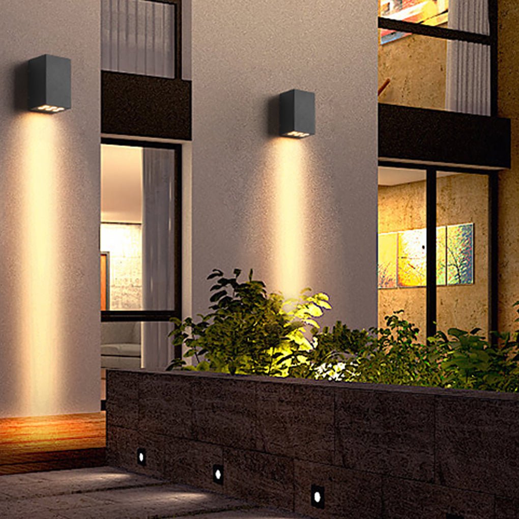 Premium Waterproof LED Wall Lights for Outdoor Courtyards