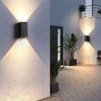 Premium Waterproof LED Wall Lights for Outdoor Courtyards