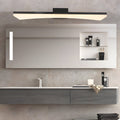 Modern Curved Linear LED Vanity Light for Bathrooms