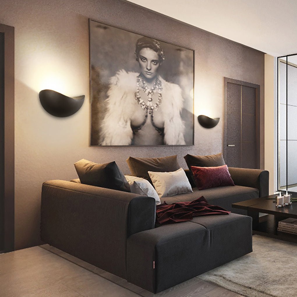 Minimalist LED Outdoor Wall Sconces for Aisles and Staircases