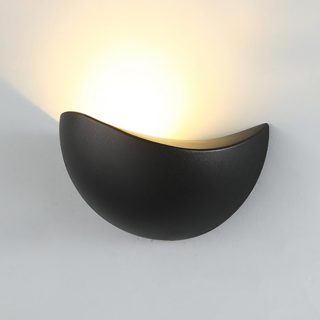 Minimalist LED Outdoor Wall Sconces for Aisles and Staircases
