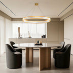 Premium Crystal Round Chandelier - Elegant Ceiling Light