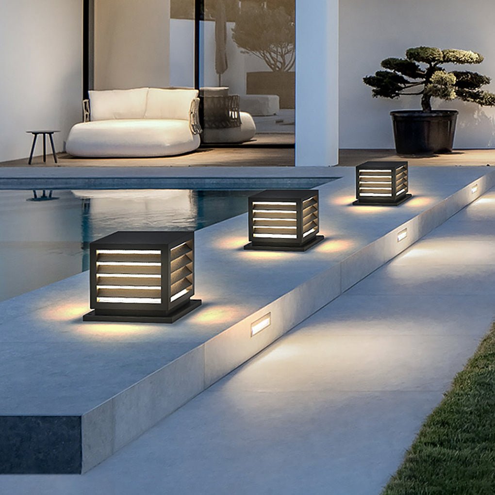Premium Outdoor Waterproof LED Pillar Light