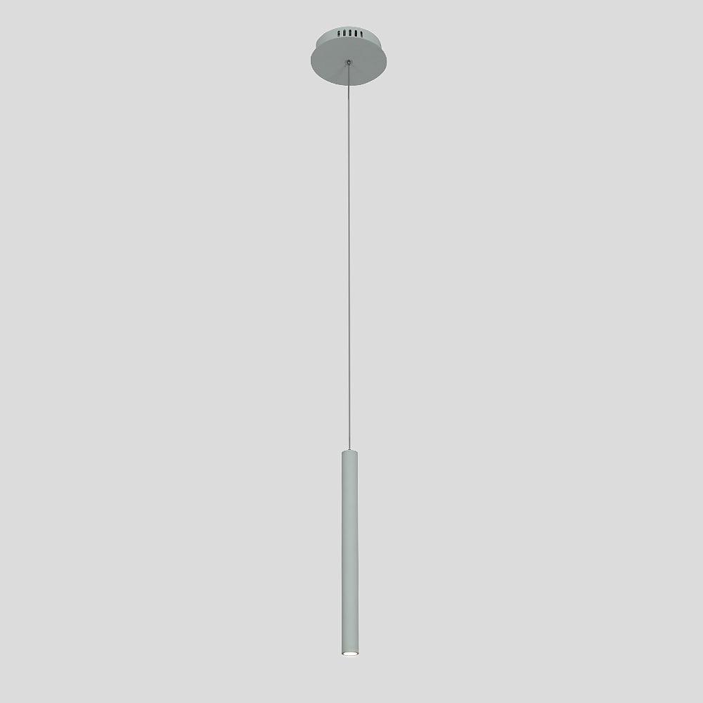 Sleek Black Pendant Light with Integrated Downlight LED